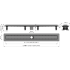 ​Водоотводящий желоб AlcaPlast APZ2012-850