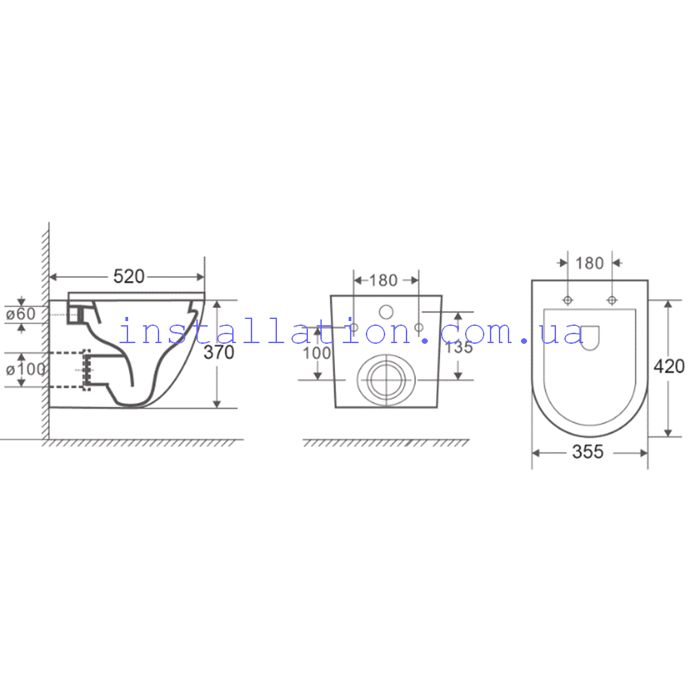 Инсталляция+унитаз:AlcaPlast AM101/1120+Koller Pool Round Rimless (RN ...