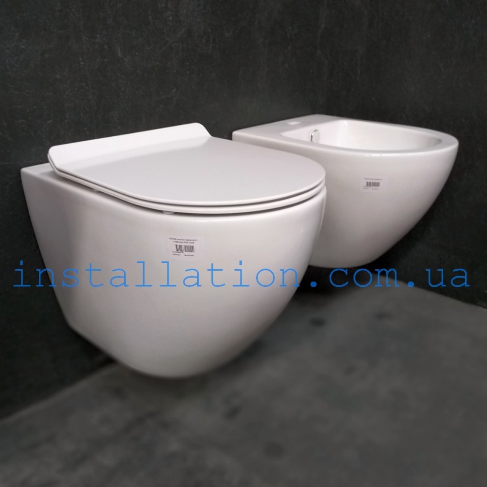 Инсталляция+унитаз:AlcaPlast AM101/1120+Koller Pool Round Rimless (RN ...