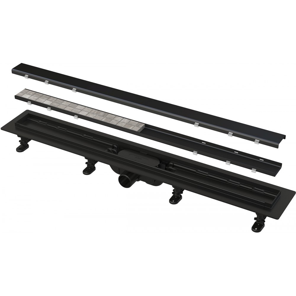 Трап для душа AlcaPlast APZ19BLACK-850 купити в онлайн-магазині